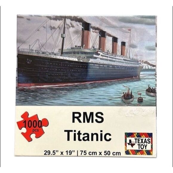 IMPERFECT 1000pc puzzle Titanic - Picture 1 of 9